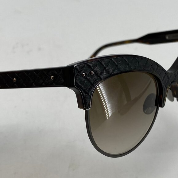 Bottega Veneta Black Woven Avana BV0014S Sunglasses | Excellent Condition main image 8